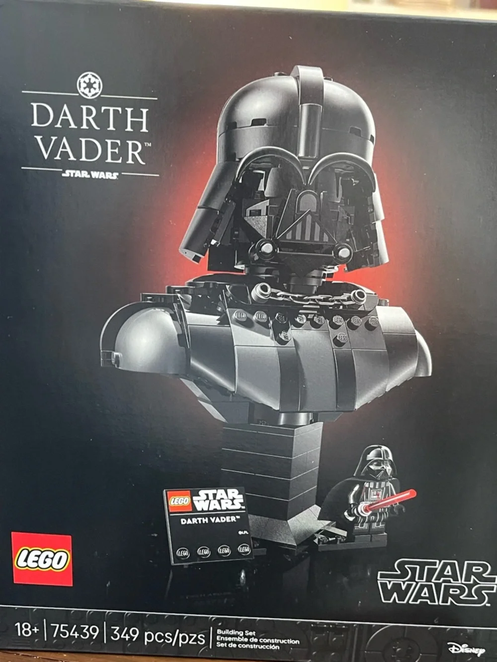 Lego Star Wars Darth Vader Bust 75439 349Pcs 18+ NIP Sealed